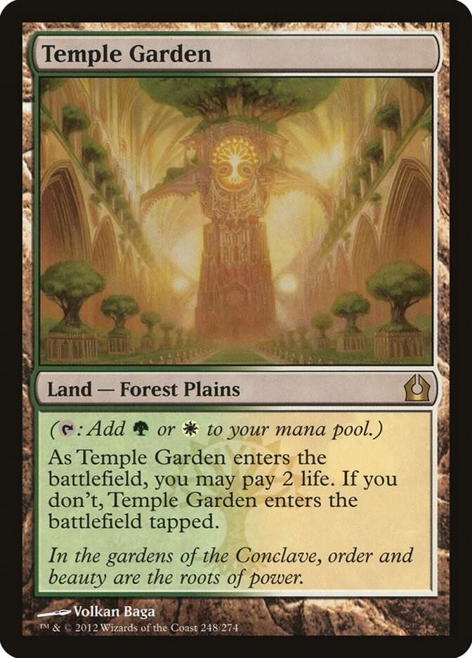 Temple Garden - Return to Ravnica (RTR) LP