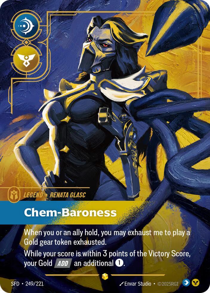 Renata Glasc - Chem-Baroness (Overnumbered) - Spiritforged (SFD) NM *FOIL*