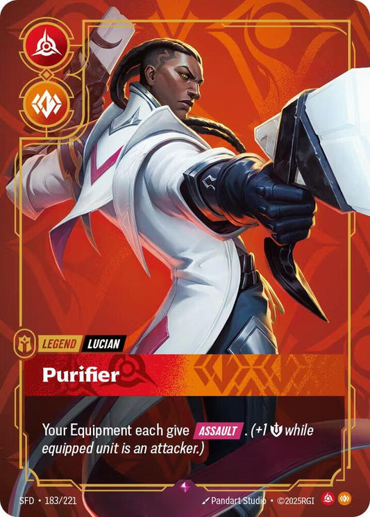 Lucian - Purifier - Spiritforged (SFD) NM *FOIL*