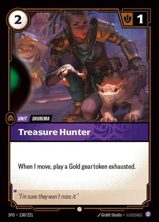 Treasure Hunter - Spiritforged (SFD) NM *FOIL*