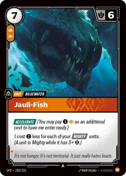 Jaull-Fish - Spiritforged (SFD) NM *FOIL*