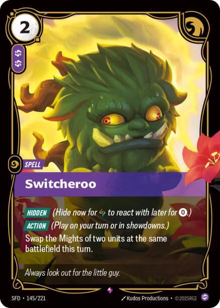 Switcheroo - Spiritforged (SFD) NM *FOIL*