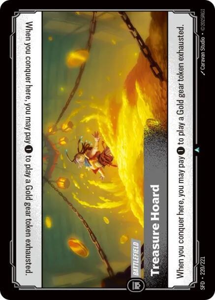 Treasure Hoard - Spiritforged (SFD) NM *FOIL*