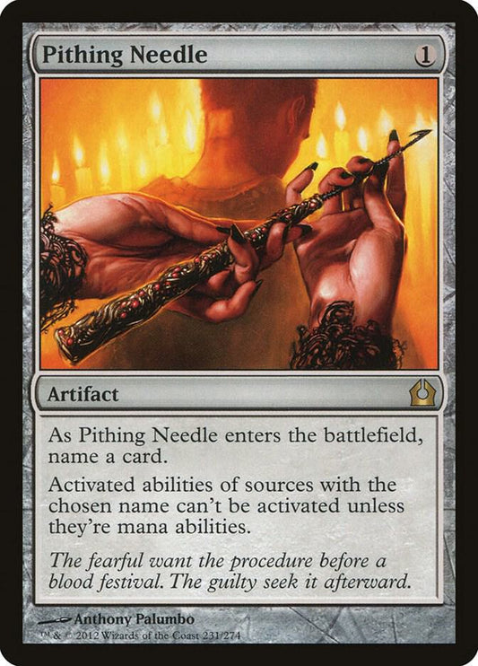 Pithing Needle - Return to Ravnica (RTR) NM
