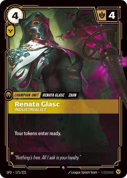 Renata Glasc - Industrialist - Spiritforged (SFD) NM *FOIL*