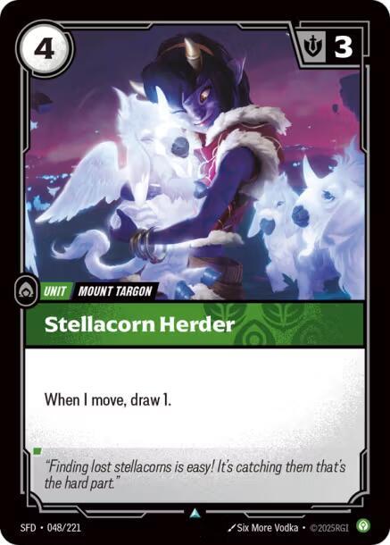 Stellacorn Herder - Spiritforged (SFD) NM *FOIL*