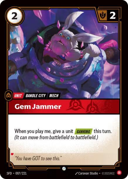 Gem Jammer - Spiritforged (SFD) NM *FOIL*