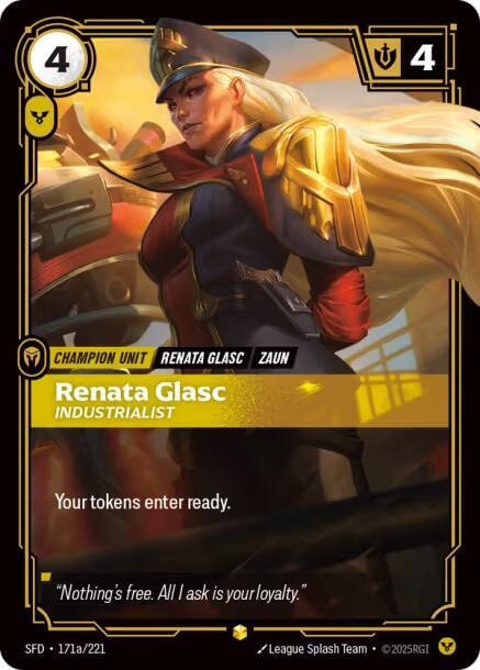 Renata Glasc - Industrialist (Alternate Art) - Spiritforged (SFD) NM *FOIL*