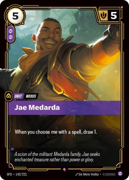 Jae Medarda - Spiritforged (SFD) NM *FOIL*