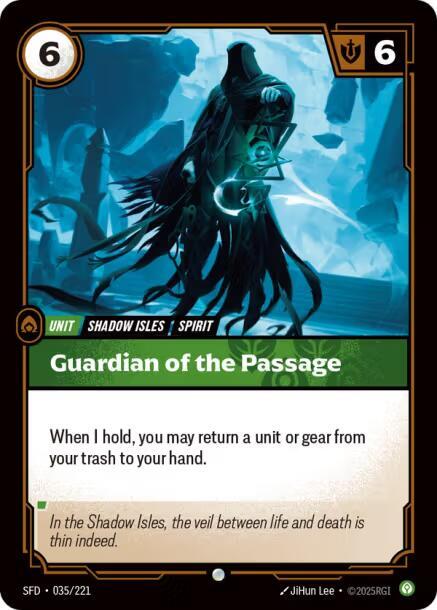 Guardian of the Passage - Spiritforged (SFD) NM *FOIL*