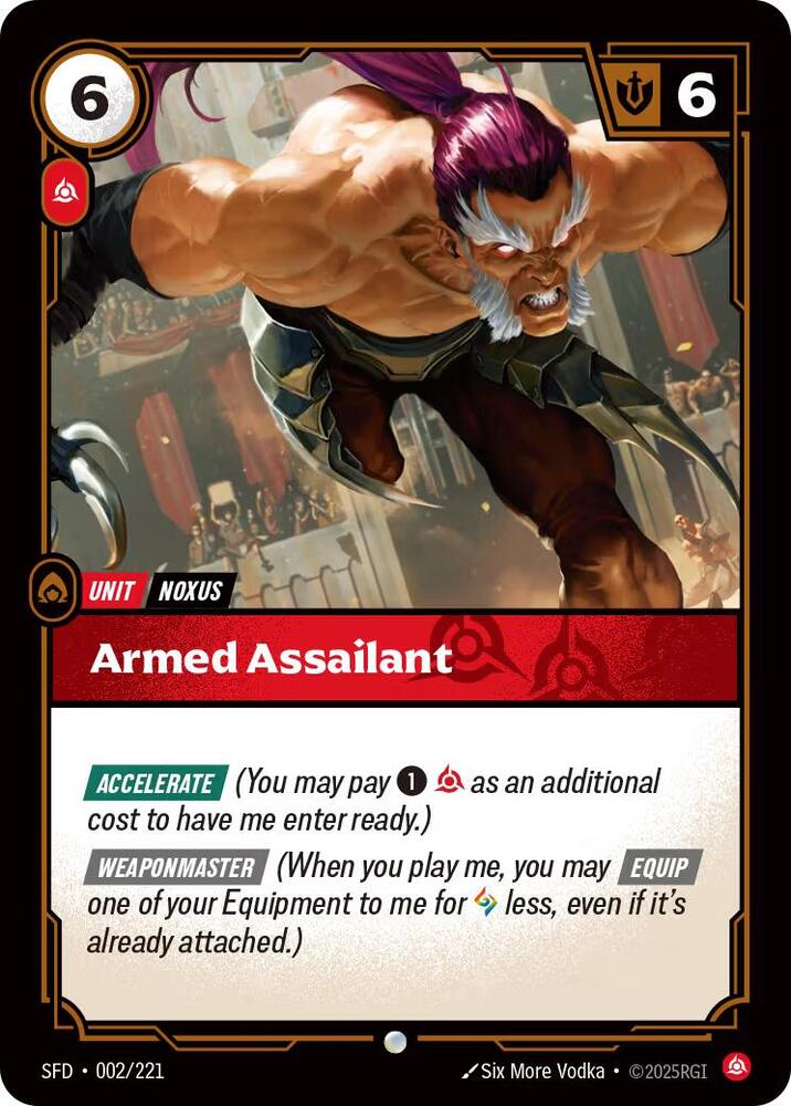 Armed Assailant - Spiritforged (SFD) NM *FOIL*