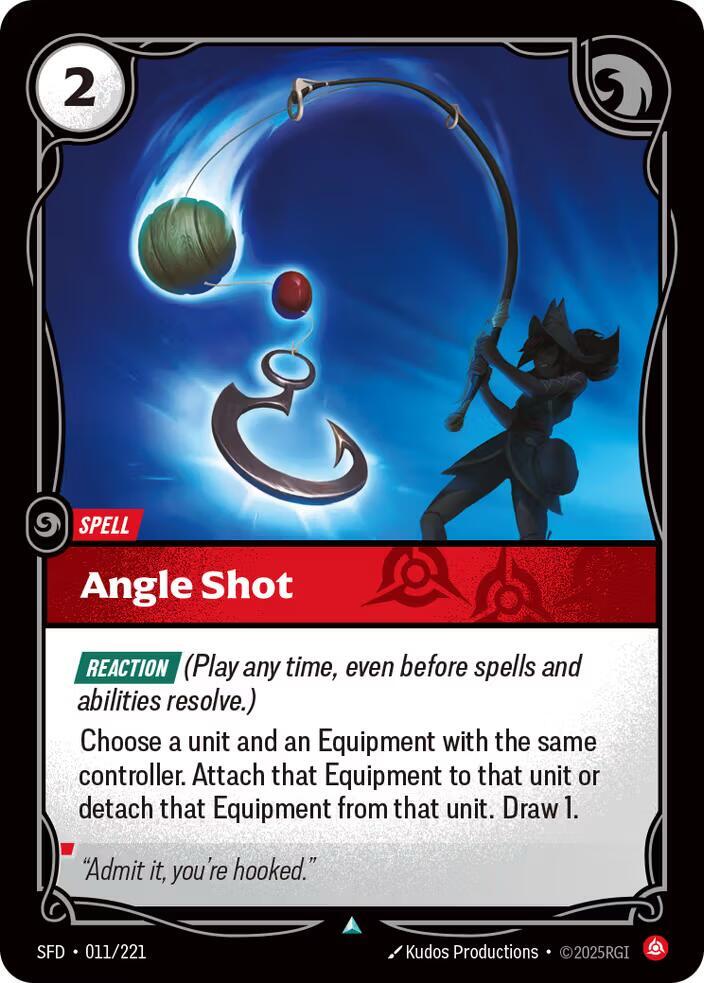 Angle Shot - Spiritforged (SFD) NM *FOIL*