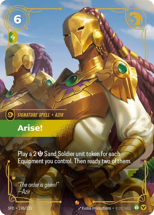 Arise! - Spiritforged (SFD) NM *FOIL*