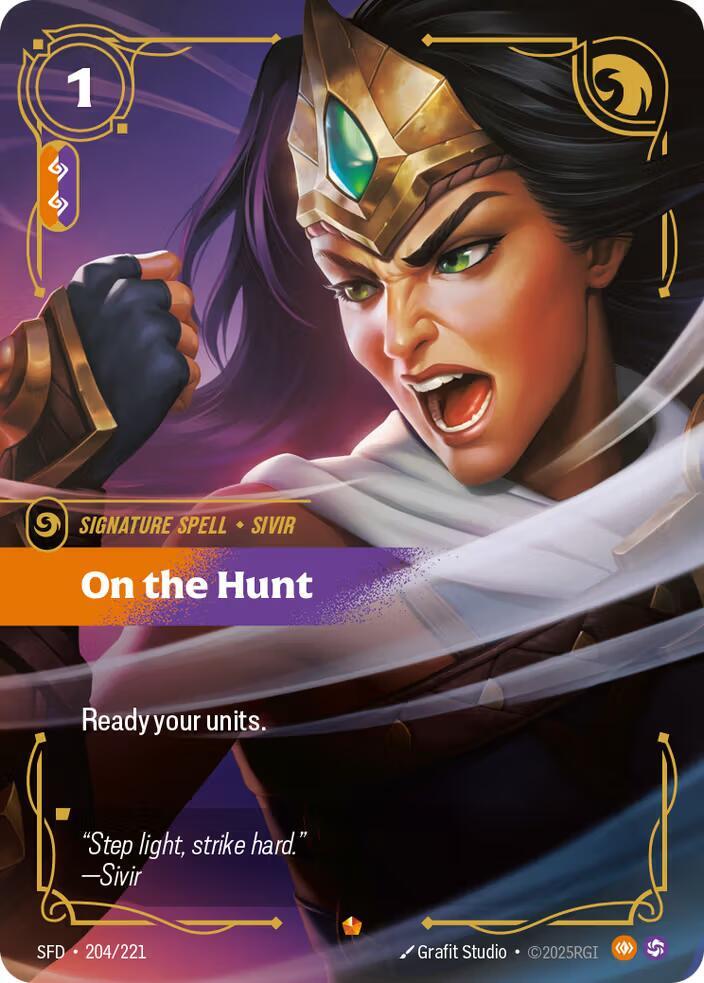 On the Hunt - Spiritforged (SFD) NM