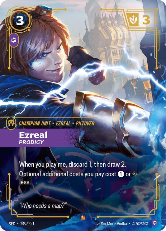 Ezreal - Prodigy - Spiritforged (SPF) NM *FOIL*