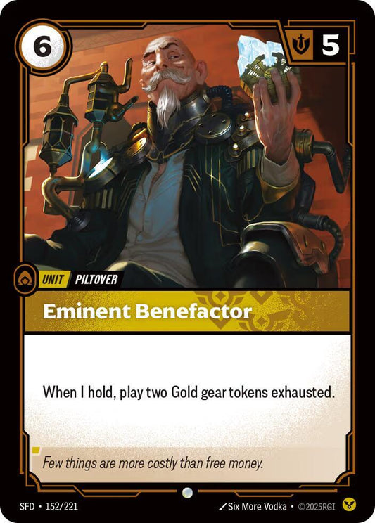 Eminent Benefactor - Spiritforged (SFD) NM *FOIL*