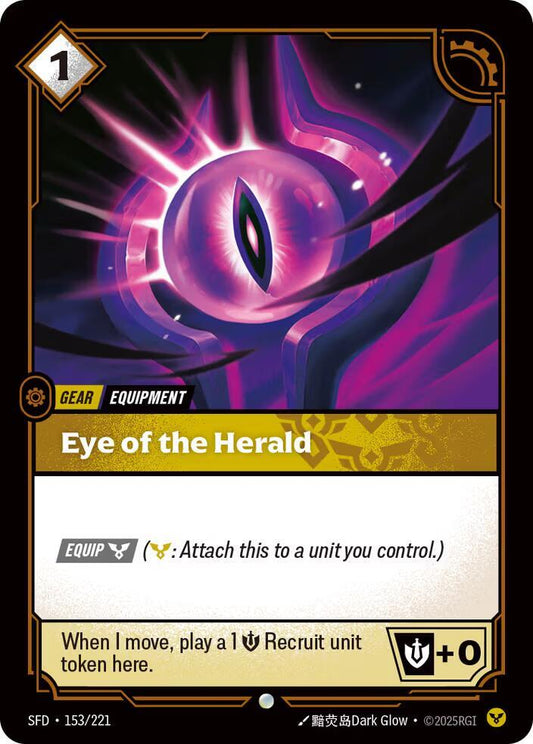Eye of the Herald - Spiritforged (SFD) NM *FOIL*