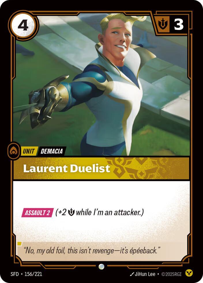 Laurent Duelist - Spiritforged (SFD) NM *FOIL*