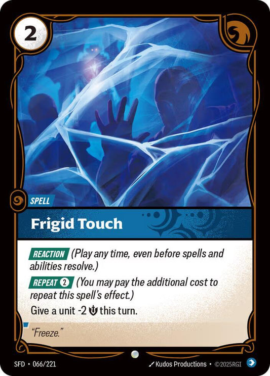 Frigid Touch - Spiritforged (SFD) NM *FOIL*