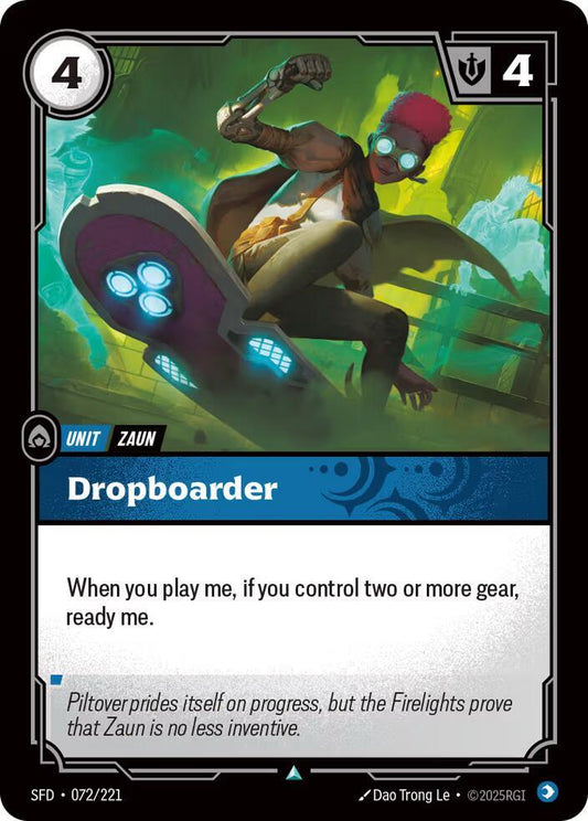 Dropboarder - Spiritforged (SFD) NM *FOIL*