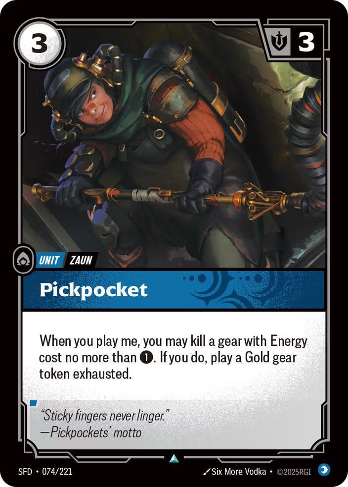 Pickpocket - Spiritforged (SFD) NM *FOIL*