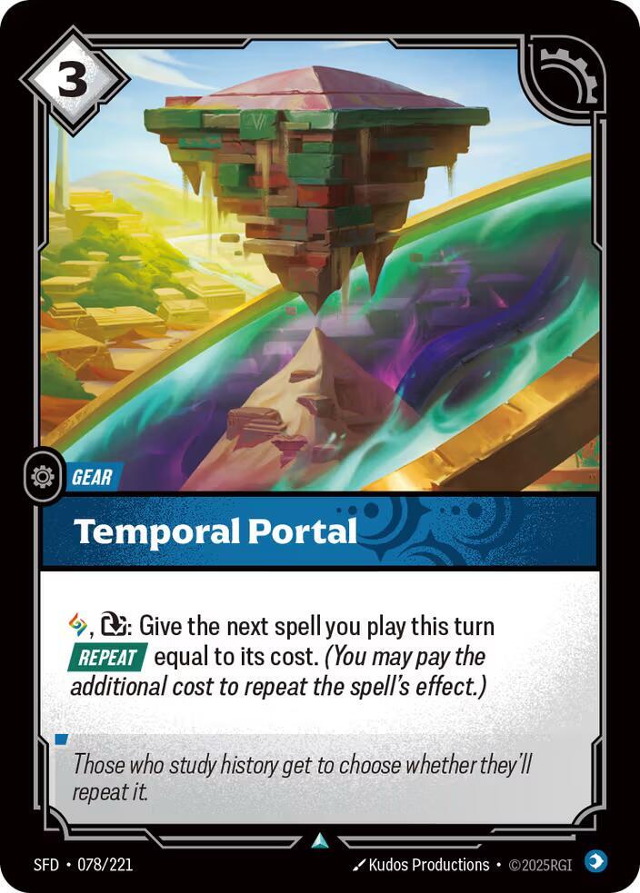 Temporal Portal - Spiritforged (SFD) NM *FOIL*