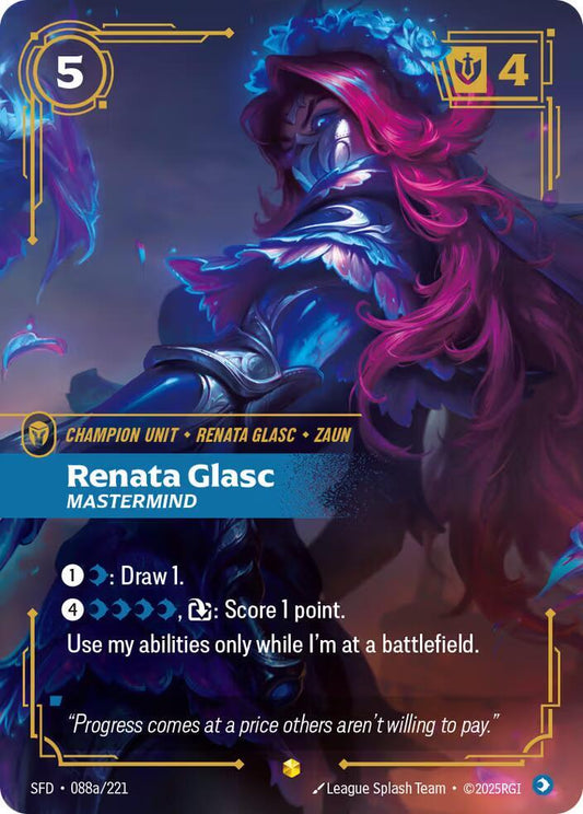 Renata Glasc - Mastermind (Alternate Art) - Spiritforged (SFD) NM *FOIL*