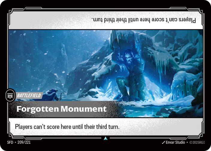 Forgotten Monument - Spiritforged (SFD) NM *FOIL*