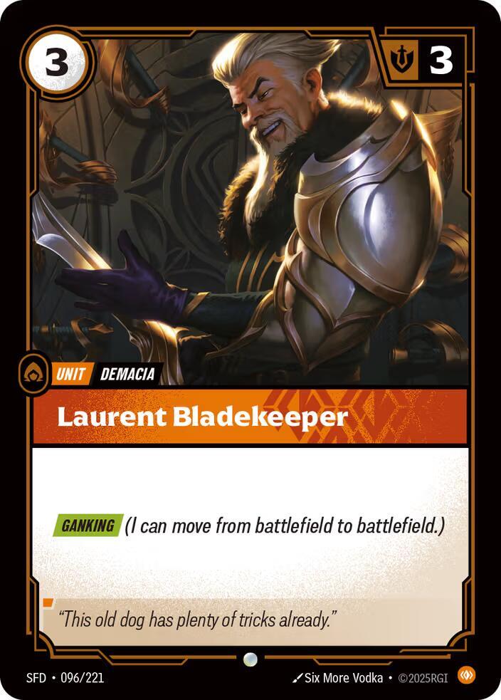 Laurent Bladekeeper - Spiritforged (SFD) NM *FOIL*