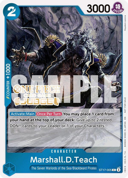 Marshall.D.Teach (Judge Pack Vol. 7) - One Piece Promotion Cards (OP-PR) NM *FOIL*