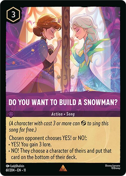 Do You Want To Build A Snowman? - Winterspell (11) NM