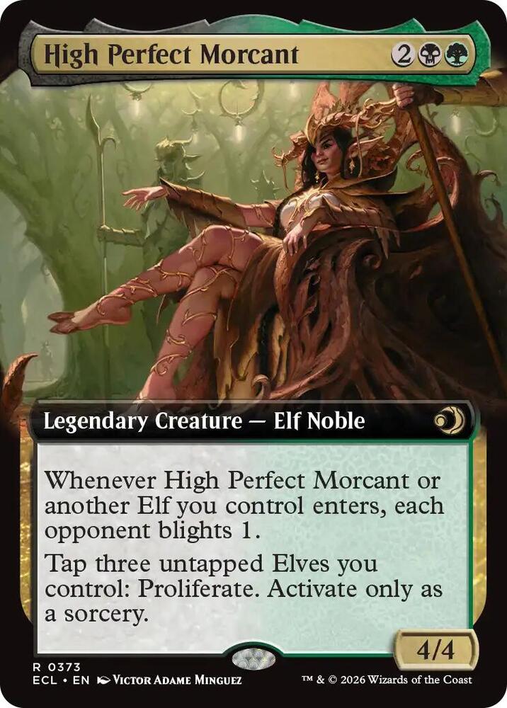 High Perfect Morcant (Extended Art) - Lorwyn Eclipsed (ECL) NM