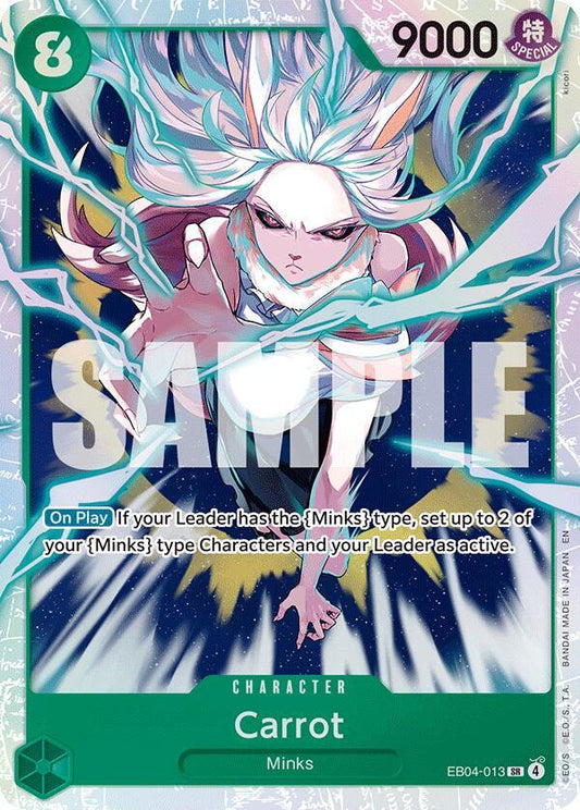 Carrot - The Azure Sea's Seven (OP14) NM *FOIL*
