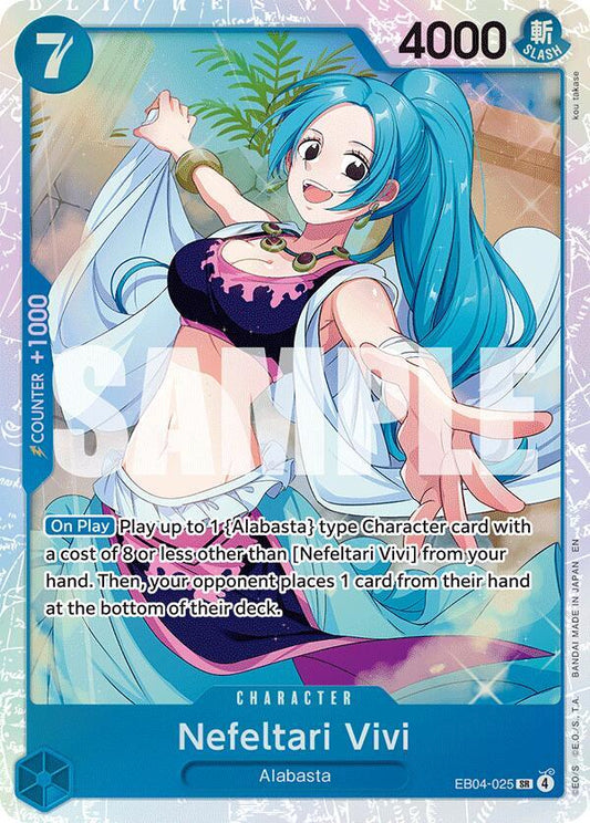 Nefeltari Vivi - The Azure Sea's Seven (OP14) NM *FOIL*
