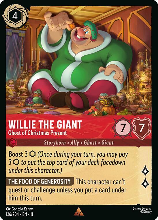 Willie the Giant - Ghost of Christmas Present - Winterspell (11) NM