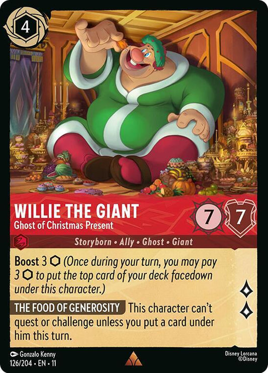 Willie the Giant - Ghost of Christmas Present - Winterspell (11) NM