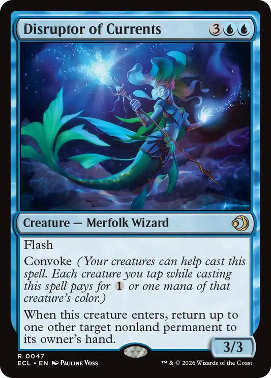 Disruptor of Currents - Lorwyn Eclipsed (ECL) NM *FOIL* SEALED
