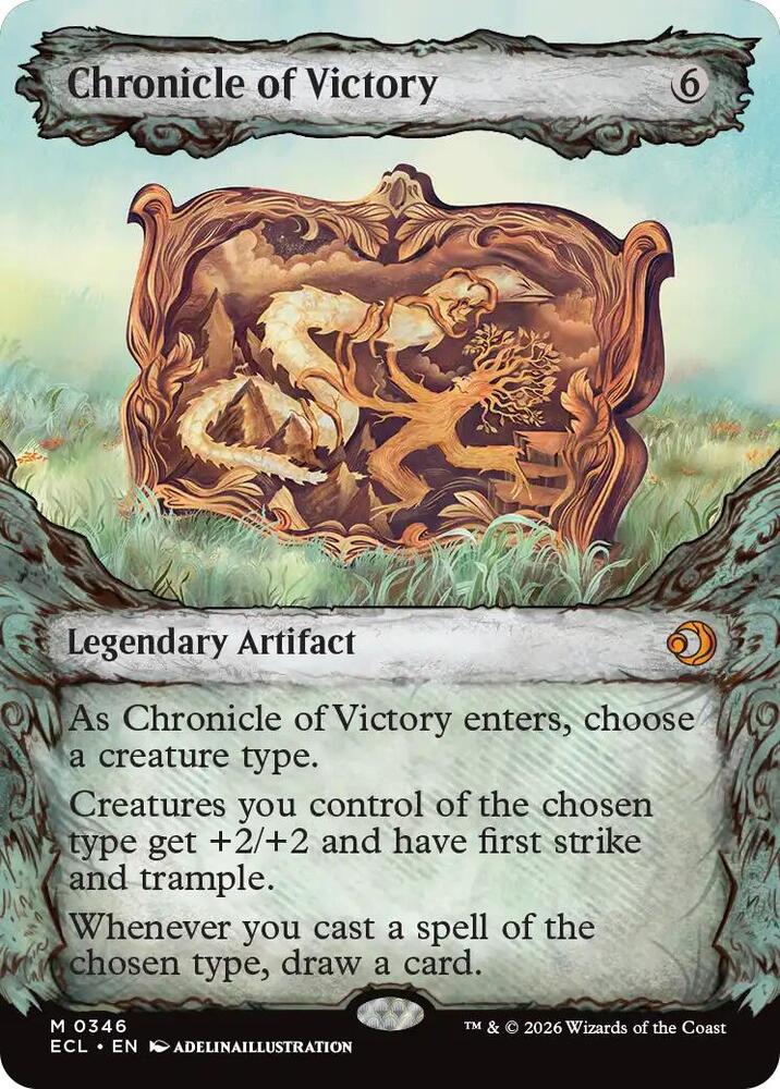 Chronicle of Victory (Showcase) - Lorwyn Eclipsed (ECL) NM