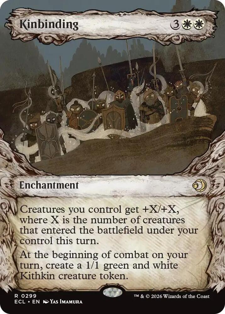 Kinbinding (Showcase) - Lorwyn Eclipsed (ECL) NM