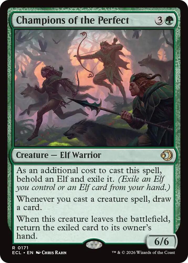 Champions of the Perfect - Lorwyn Eclipsed (ECL) NM *FOIL*