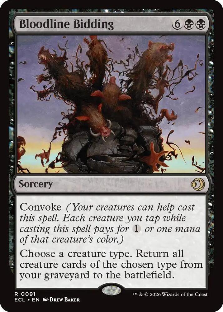 Bloodline Bidding - Lorwyn Eclipsed (ECL) NM