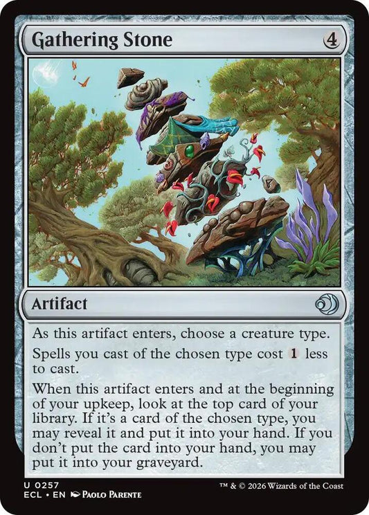 Gathering Stone - Lorwyn Eclipsed (ECL) NM *FOIL*