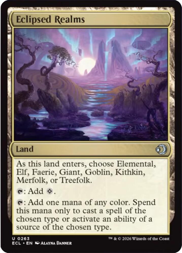 Eclipsed Realms - Lorwyn Eclipsed (ECL) NM