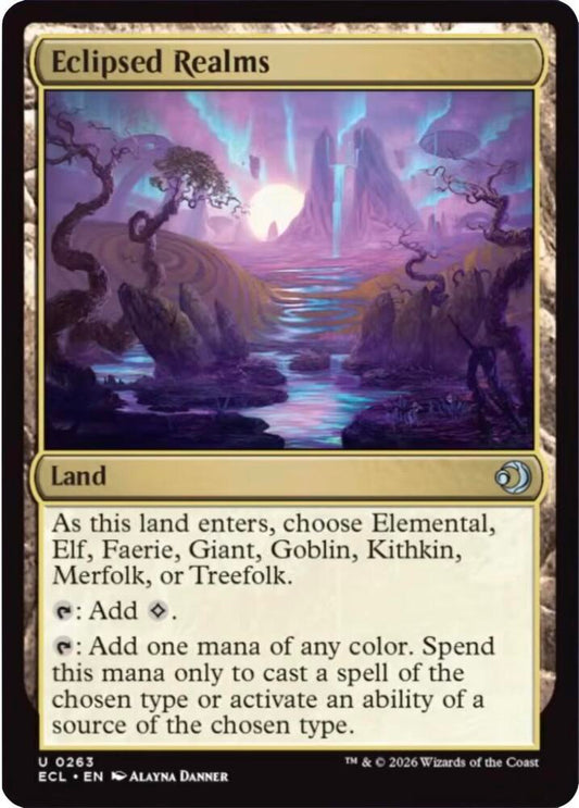 Eclipsed Realms - Lorwyn Eclipsed (ECL) NM