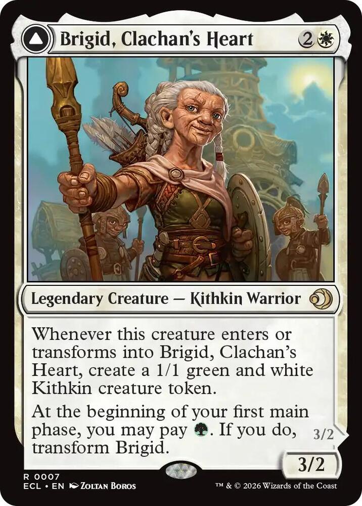 Brigid, Clachan's Heart - Lorwyn Eclipsed (ECL) NM *FOIL*