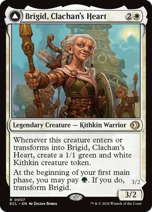 Brigid, Clachan's Heart - Lorwyn Eclipsed (ECL) NM *FOIL*