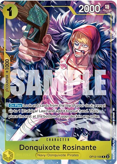 Donquixote Rosinante (Illustration Box Vol.6) - One Piece Promotion Cards (OP-PR) NM *FOIL*