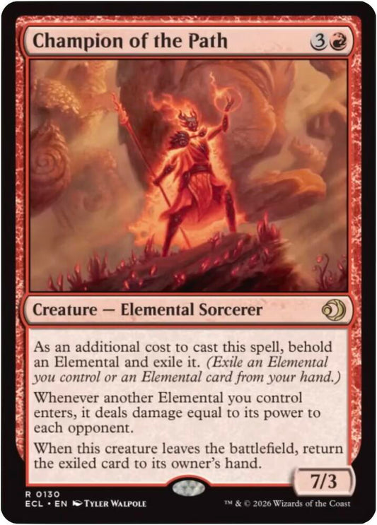 Champion of the Path - Lorwyn Eclipsed (ECL) NM