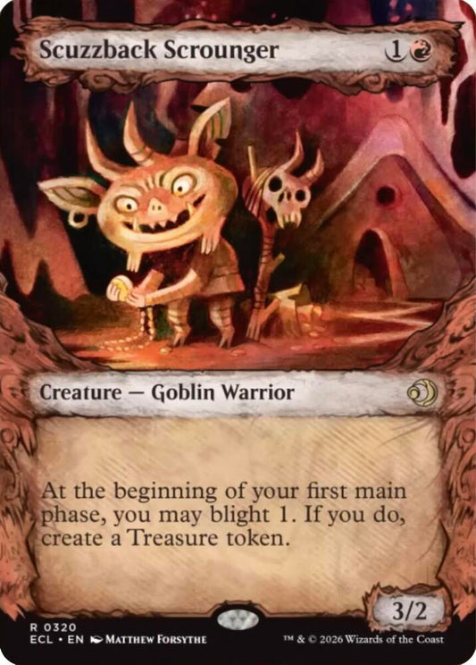Scuzzback Scrounger (Showcase) - Lorwyn Eclipsed (ECL) NM