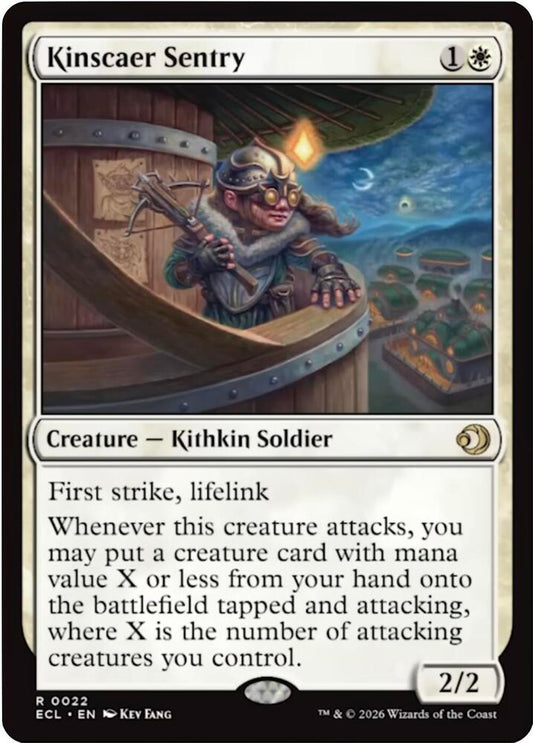 Kinscaer Sentry - Lorwyn Eclipsed (ECL) NM *FOIL*